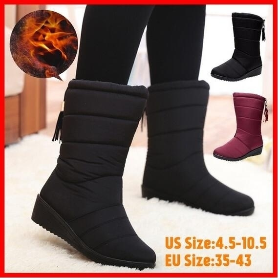 womens snow boots size 5