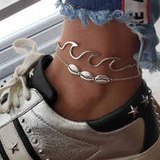 Europe, shells, Anklets, Simple