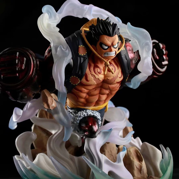 One Piece Monkey D Luffy Action Figure Gear Fourth Gear 4 Luffy Iron Fist Battle Ver Figure Toy Collection Model Decoration Wish