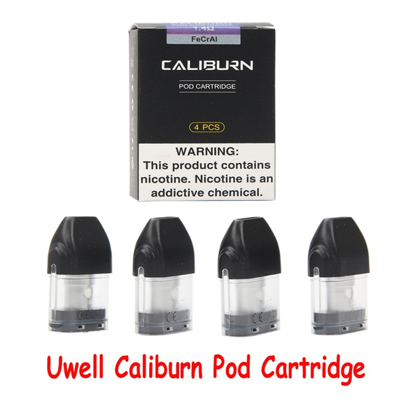 Original Uwell Caliburn Replacement Pod Cartridge 2ml 1.4ohm for Uwell ...