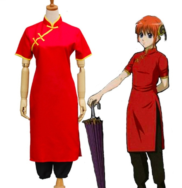 Anime GINTAMA Cosplay Costume Kagura Cosplay Costume