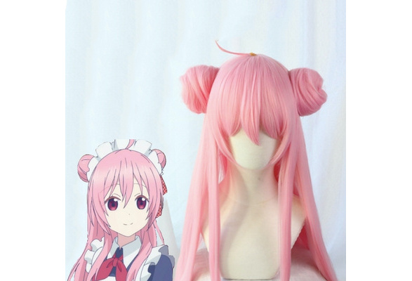 Hot Comic Happy Sugar Life Cosplay Wig Matsuzaka Satou Long Pink Cosplay Wig