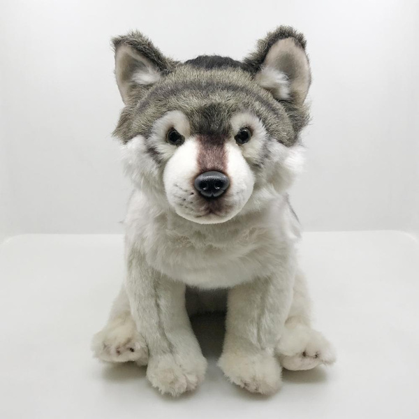 wolf puppy stuffed animal