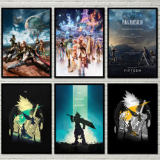 finalfantasy7, classicposter, affiche, Wall Posters