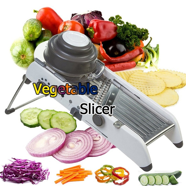 manual vegetable slicer adjustable mandoline slicer
