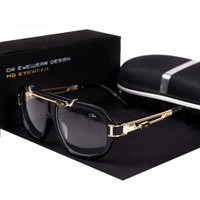 SC 8018 Polarized Sunglasses Men Vintage Brand Designer Square Sun ...