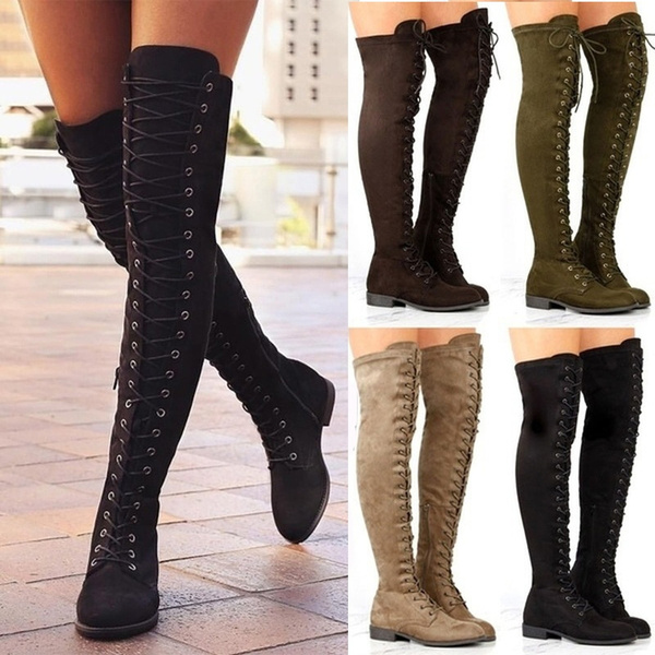 lace up boots fashion
