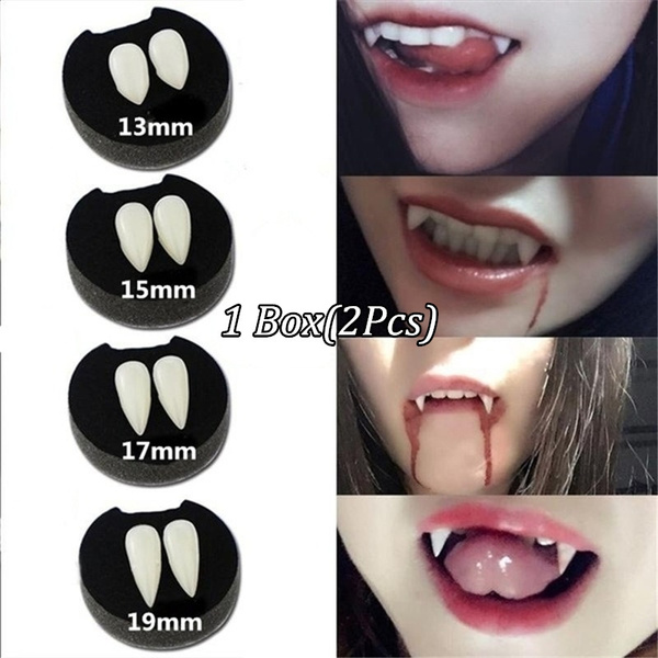 Donwell Pairs Vampire Teeth, Sizes Custom Vampire Fangs