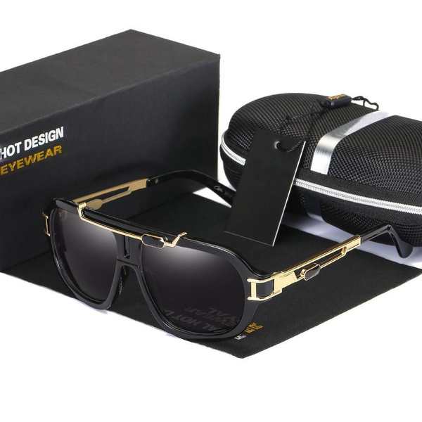YGM 8018 Polarized Sunglasses Men Vintage Brand Designer Square Sun Glasses  for Men Brand Eyewear Summer Style Luxury Male Sunglasses
