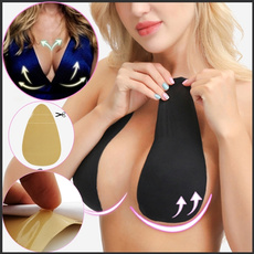 Sexy Women Adhesive Strapless Backless Invisible Lift Tape Reusable Push Up Bra Underwear Water Drop Shaped Instant Bra Bralette