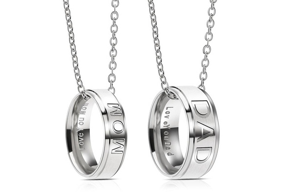 mum and dad necklace
