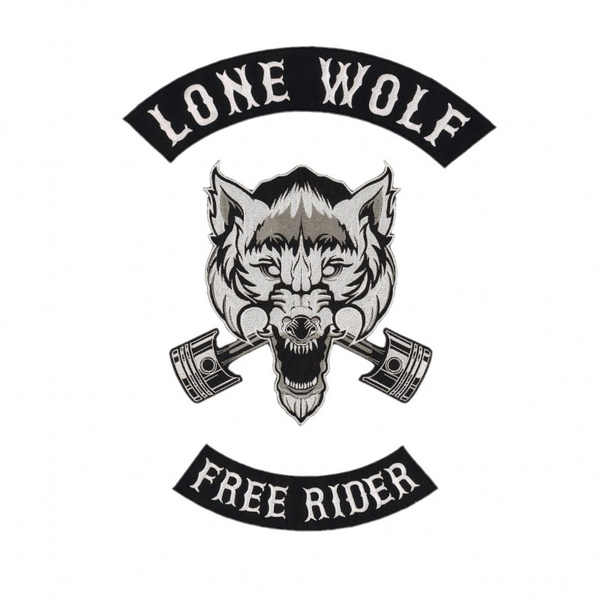 Wolf deals jacket patch