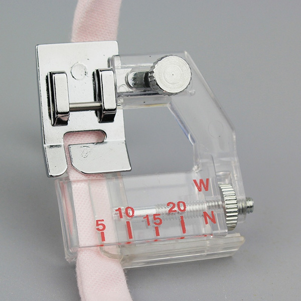 Adjustable Bias Tape Binding Foot / Snap On For Brother Janome Sewing  Machine