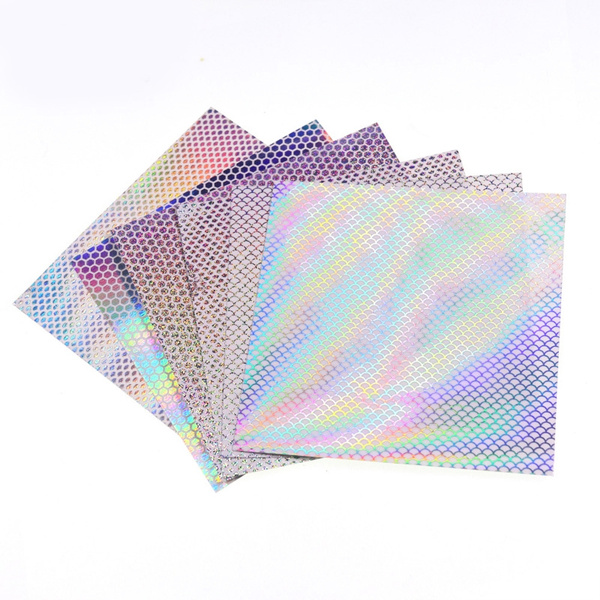 Sticker Fishing Lure Flash Tape Holographic Adhesive Film Fly Tying Material