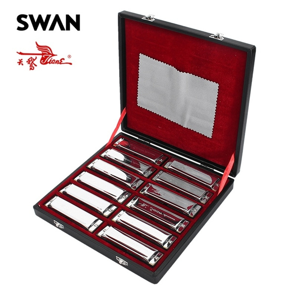 12 key deals harmonica set