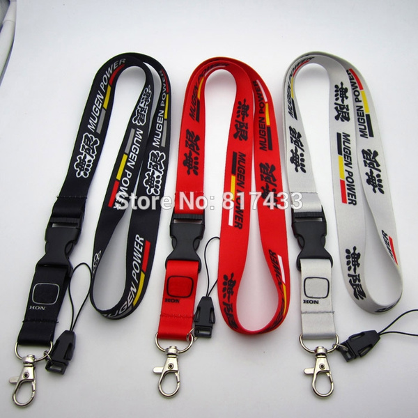 1pcs Mugen Ra Rz Rr Racing Car Auto Lanyard For Mp3 4 Cell Phone Key Chain Team Neck Lanyard Id Holder Gift Wish