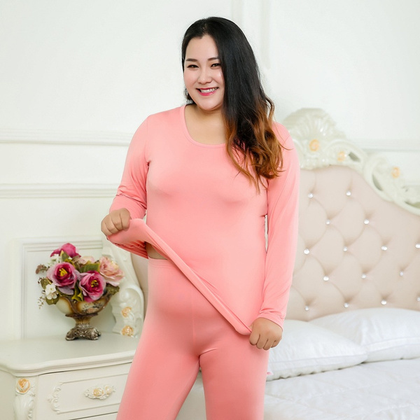 Plus size shop thermal underwear