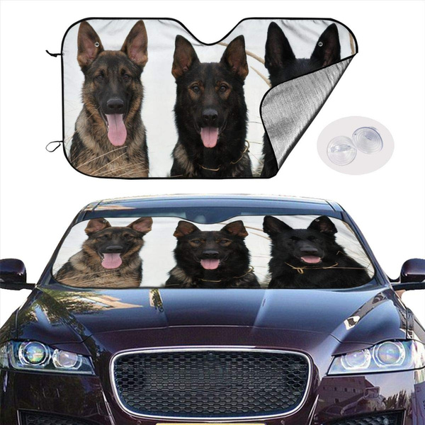 German shepherd online sun shade