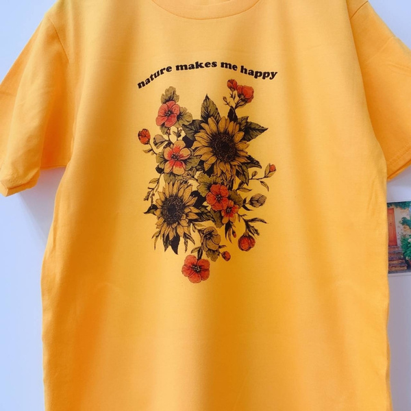 Flower hotsell shirt quotes