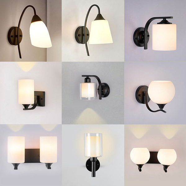 Durable Wrought-iron Wall Lamp Bracket Light Modern and Simple
