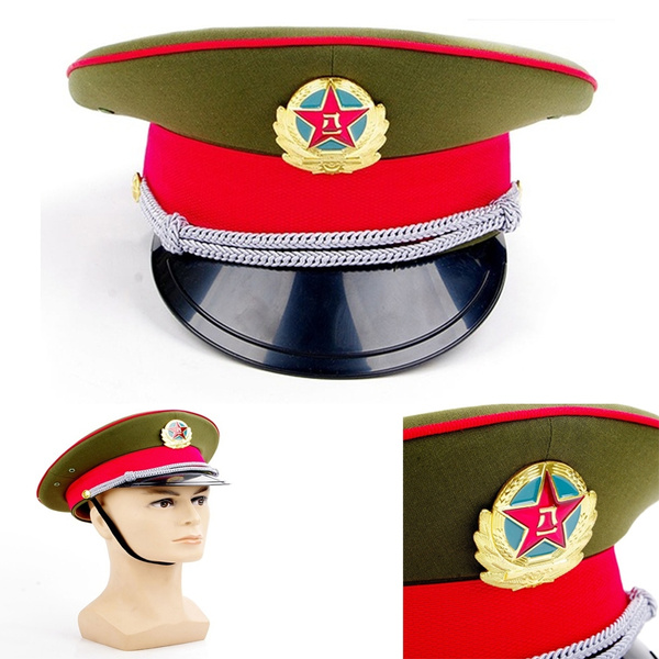 Visor Hat Chinese Communist Army Cap 