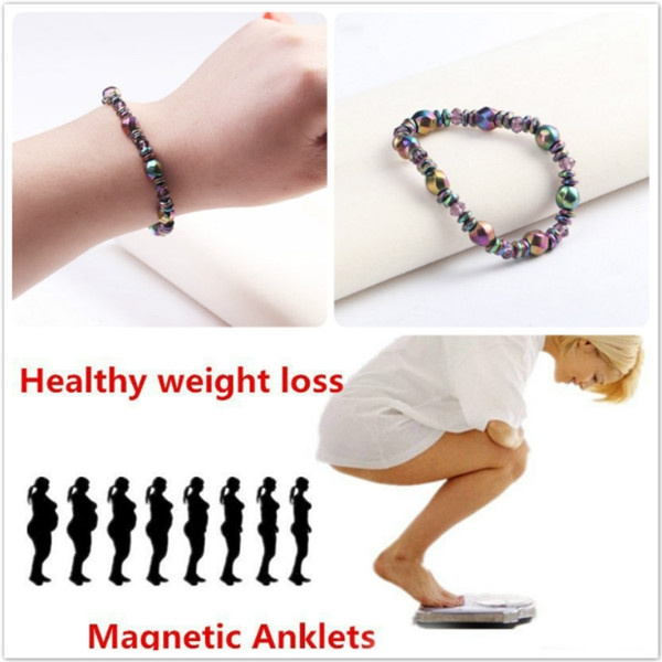 Magnetic Slimming Anklet Bracelet Slimming Patch Lose Weight Magnetic  Health Jewelry Magnets of Lazy Paste Slim Patch Detox Chain Christmas Gift