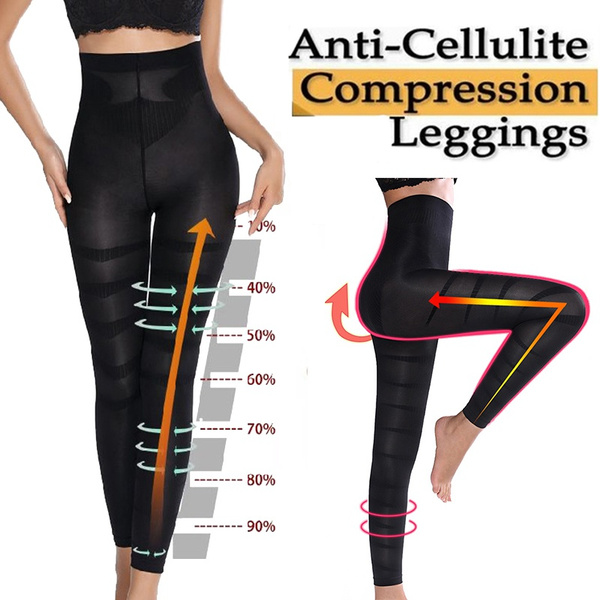 Woman Waist Tights Sliming Tights Pantyhose Anti-Cellulite Compression  Leggings Fat Burning Tights Control Leg Shaper