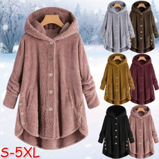 Plus Size, Winter Coat Women, Women Jacket, Pocket