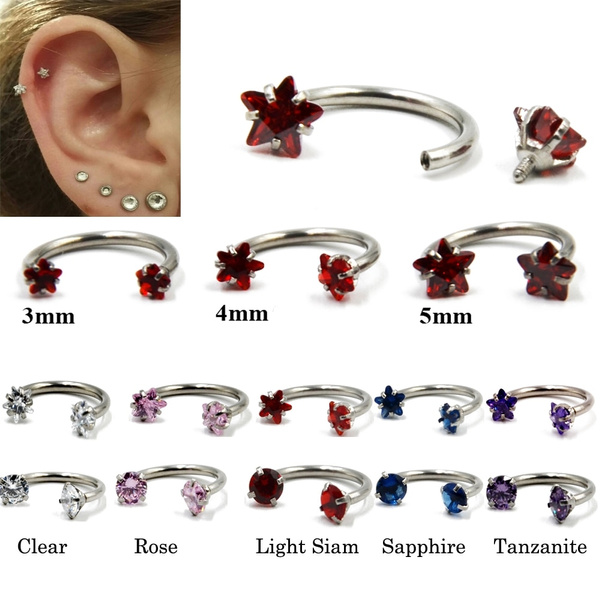 Round Piercings, Horseshoe, Circulars, Captive Bead Rings - Foto 2