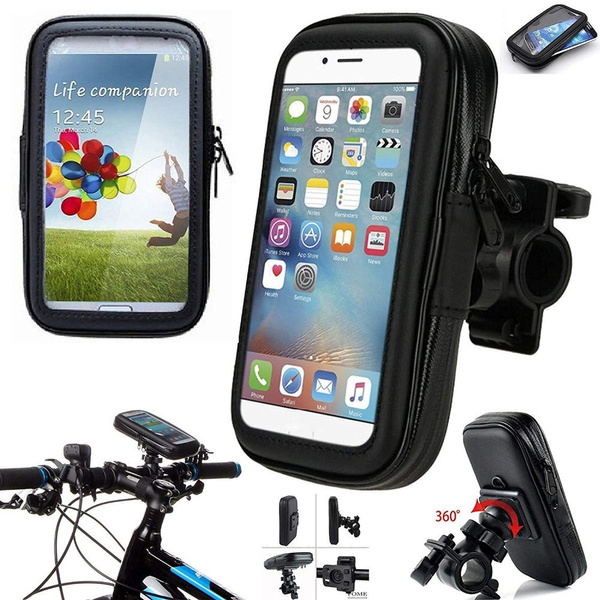 motorcycle waterproof phone holder