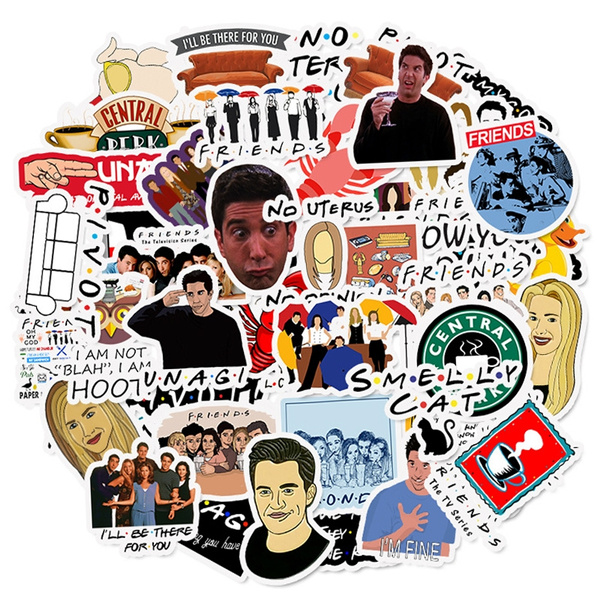 Friends Sticker Pack Decal Stickers for Laptop, . Friends TV Show