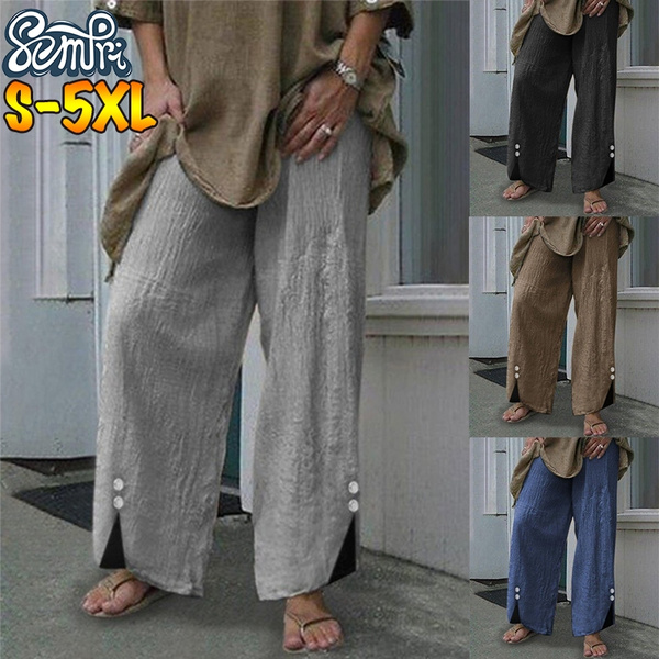 womens cotton summer trousers