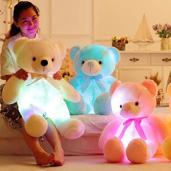 light up teddy bear plush toy