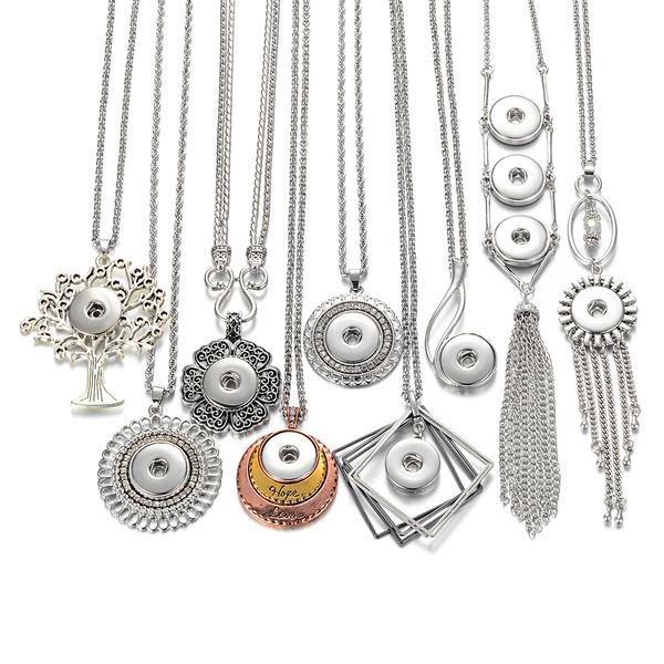 Snap on sale jewelry pendants