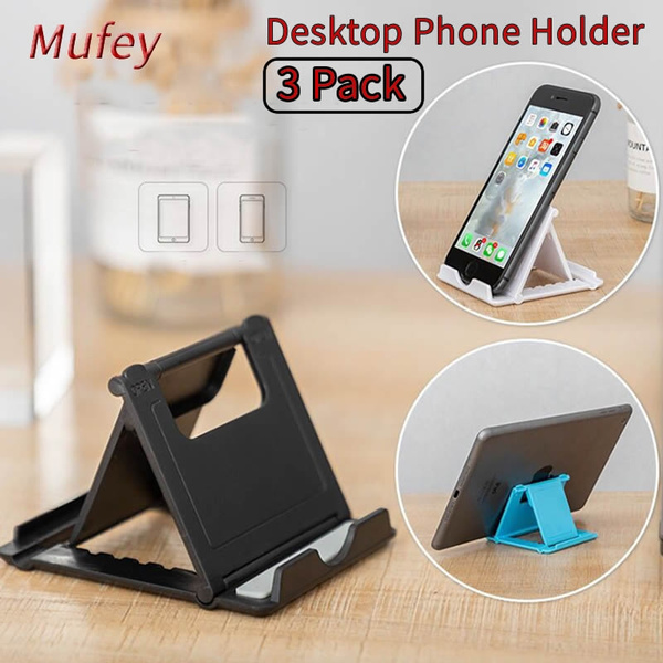 (3 Pack Random Color) Multiangle Adjust Portable Phone Holder Mount