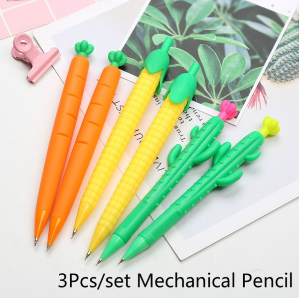 3pcs/set Pen set cheap kawaii stationery kawaii things for school