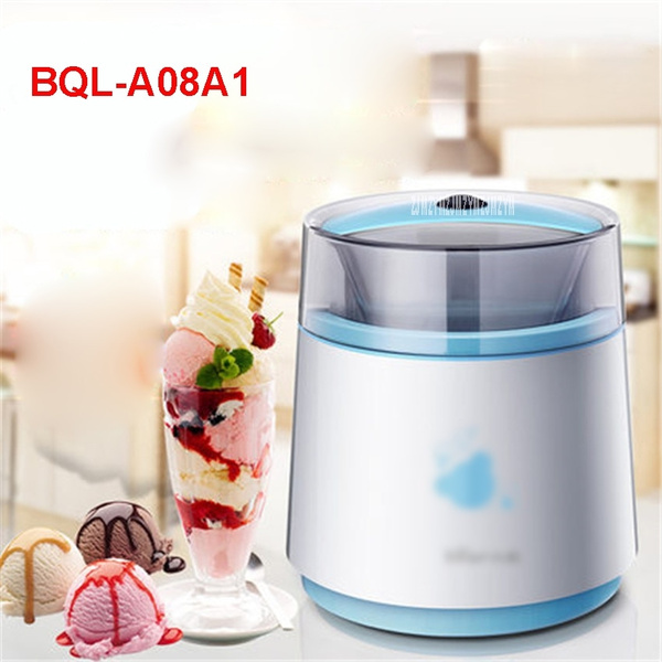 Self cooling ice store cream maker