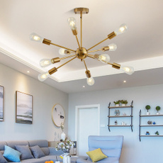 Antique, nickel, gold, chandeliersceilingfixture