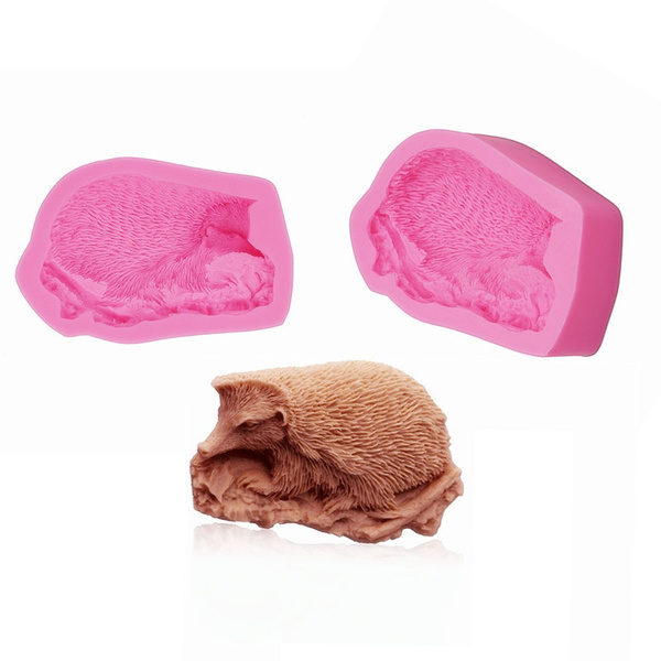 Hedgehog Silicone Mold,Hedgehogs silicone rubber flexible food safe