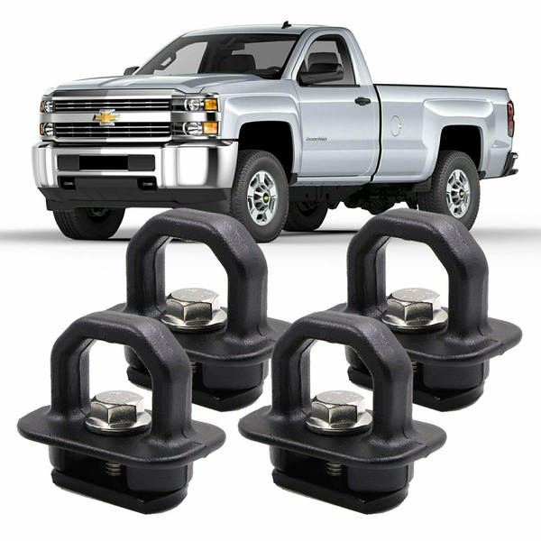Car accessories Tie Down Anchor Truck Bed Side Wall Anchors for pickup GMC Chevy
