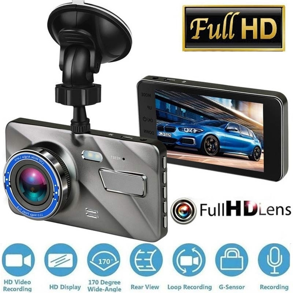 1080P Full HD Screen Car Camera G-sensor Motion Detection Loop ...