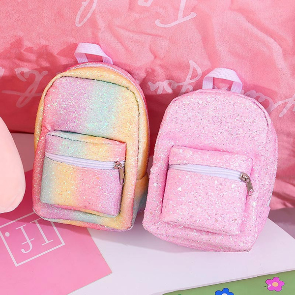 Mini glitter online backpack