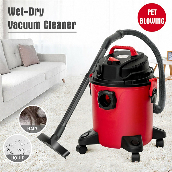 Wet Dry Vacuum Cleaner Portable 5.3 Gallon 3-in-1 Vac Shop 3.5 Peak HP w/ Blower 