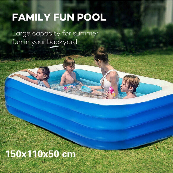 150x110x50cm High Quality Outdoor Inflatable Family Pool Water Park ...