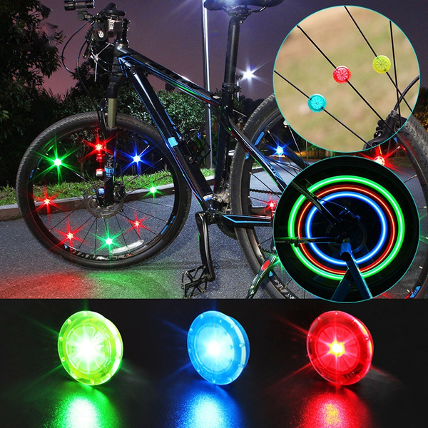 Waterproof Colorful 20 LED Bicycle Lights Bike Lamp Cycling Wheel Spoke Light GX 