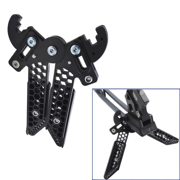 Brand New Archery Bow Stand Holder Adjustable Length Limb Clamp Holder ...