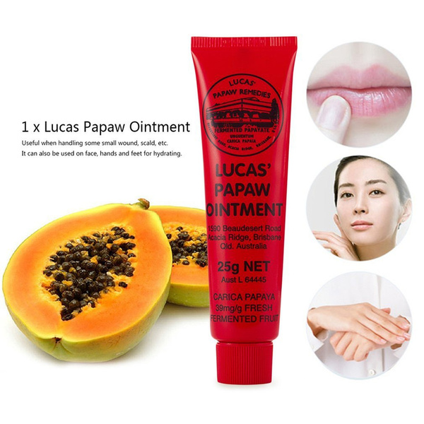 25g Lucas Papaw Ointment Multifunctional Hydrating Lip Balm Diaper Rash  Cream