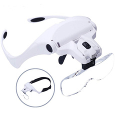 replaceablelen, magnifierglasse, Glass, 2ledvisormagnifierglasse