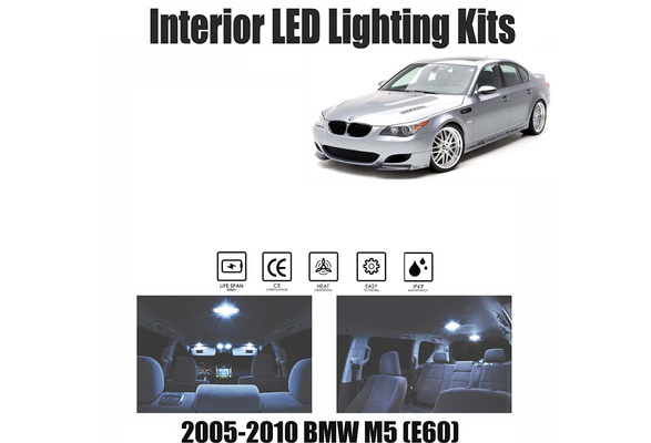 BMW M5 E60 LED Interior Package (2005-2010)