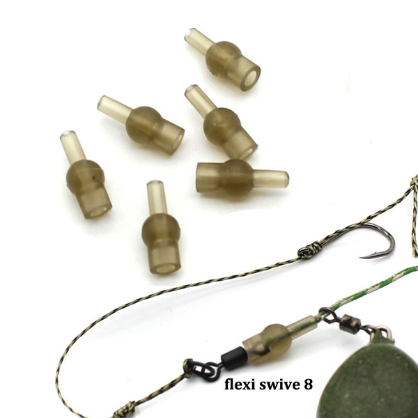 Carp Fishing Size 8 Type Terminal Tackle With Tulip Beads Various Swivel Types 